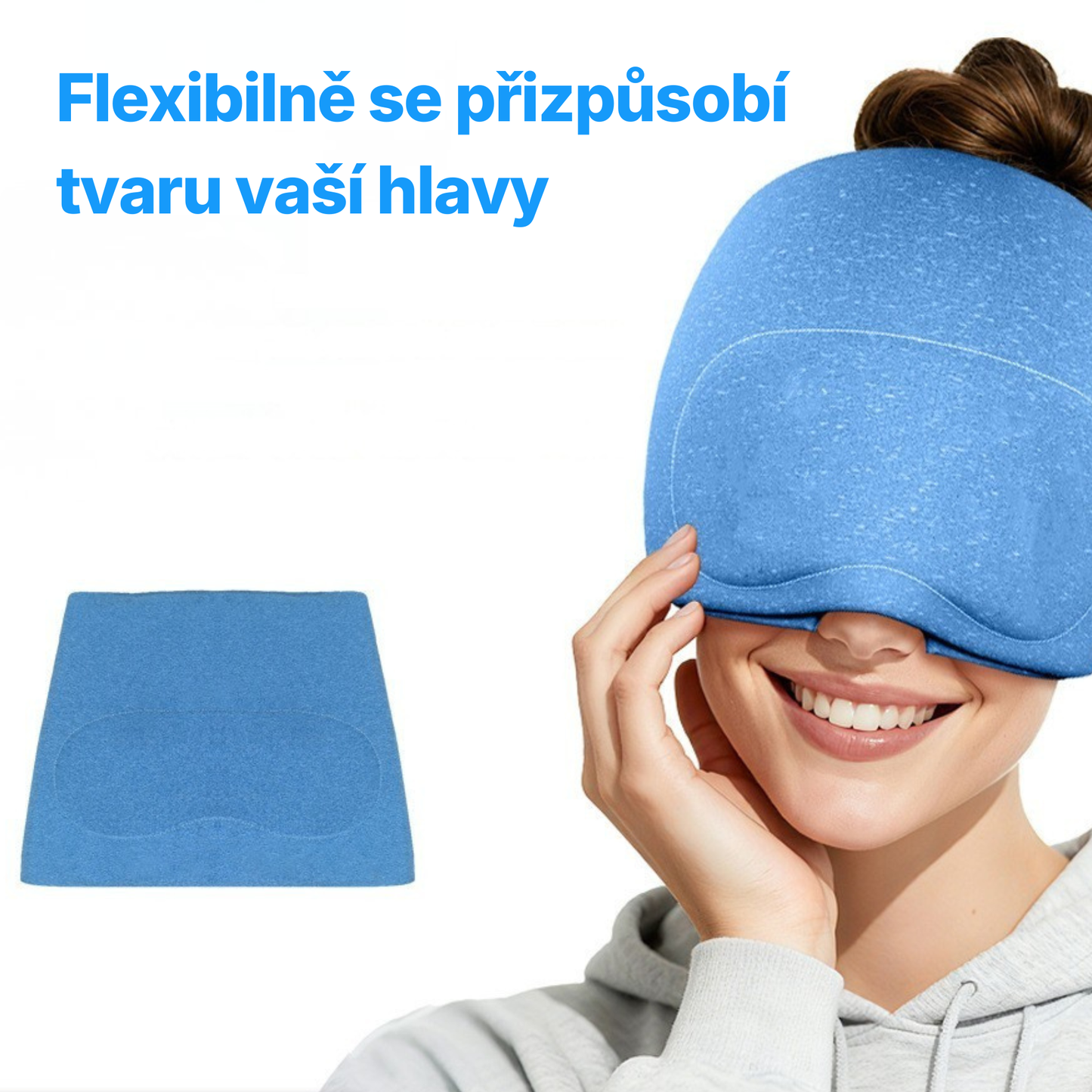 Soothely: Gelová Nahřívací Maska na Migrény